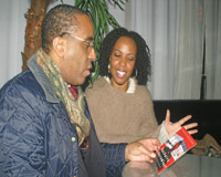 Stefanie and Maurice at ADFF opening night gala